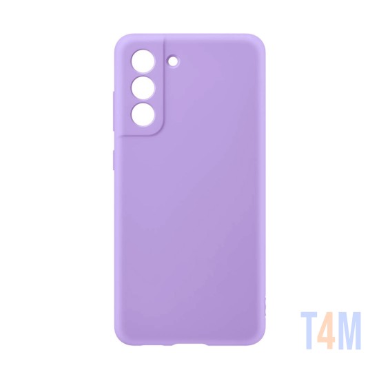 Funda de Silicona  para Samsung Galaxy S21 FE 5G Púrpura